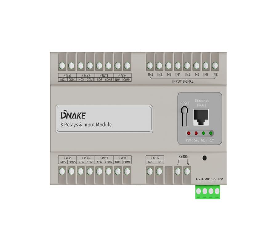 8 Relays & Input Module RIM08