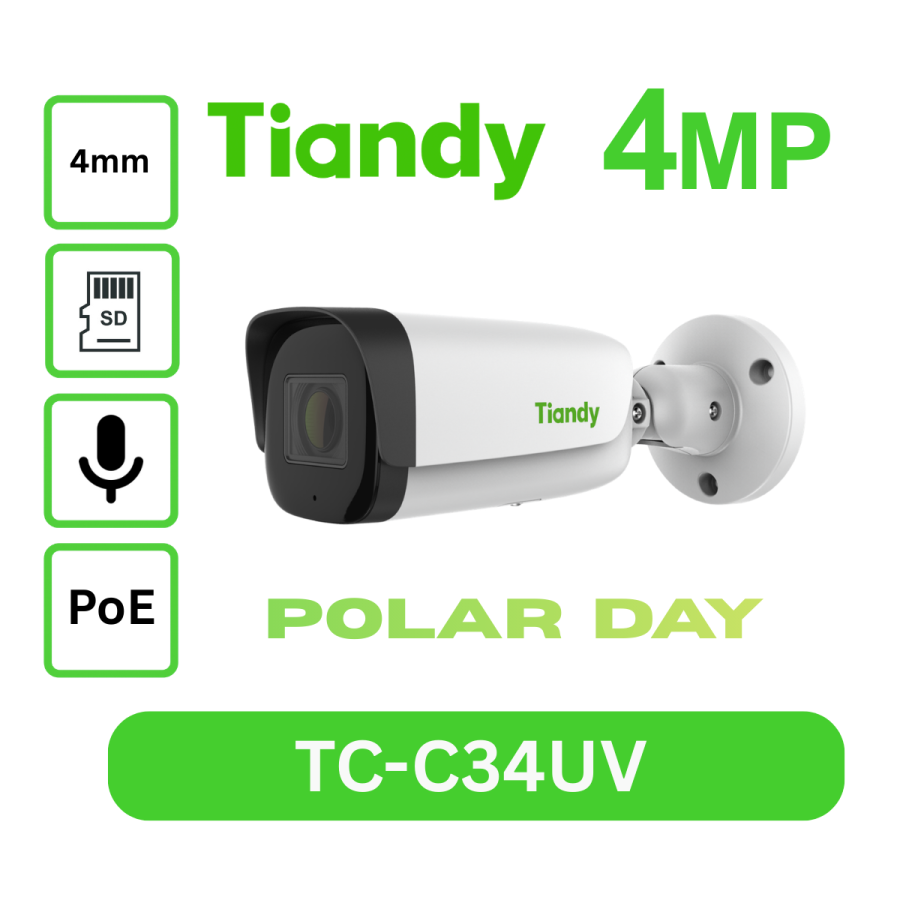 4MP Trilight Polar Day TC-C34UV W/E/Y/M/S/4mm