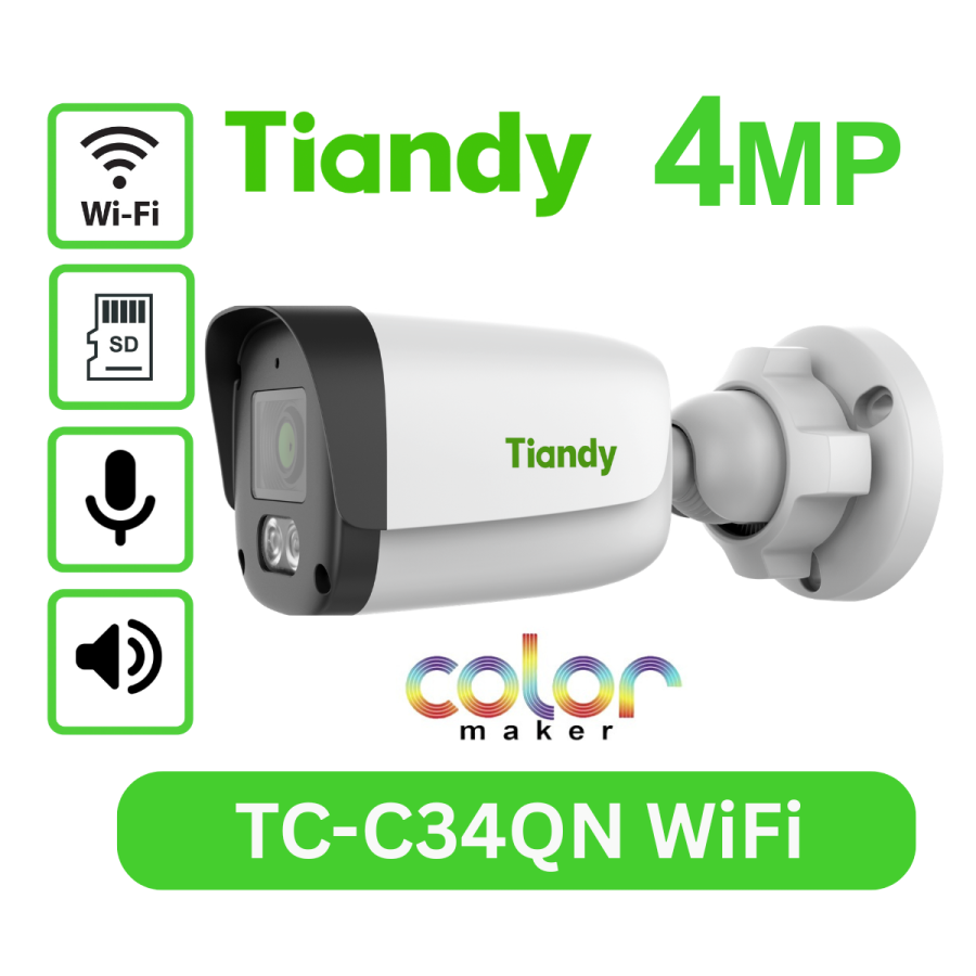 4MP WiFi Color Maker Camera TC-C34QN