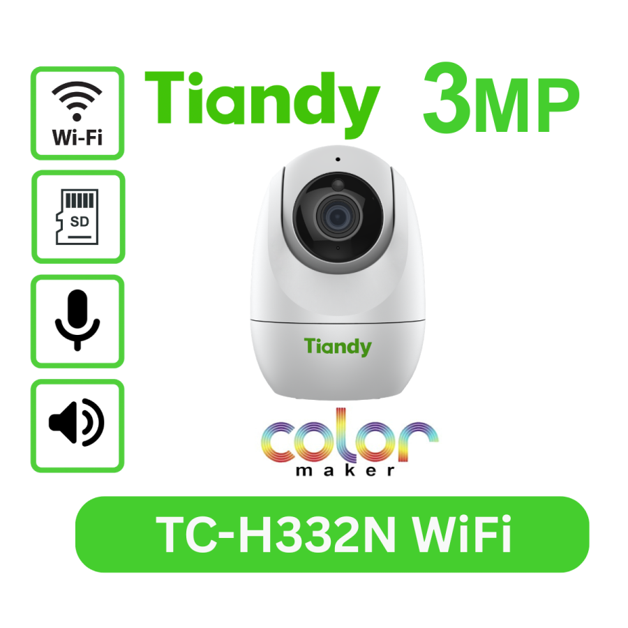3MP Wi-Fi TC-H332N 9DA-4 USB Type C