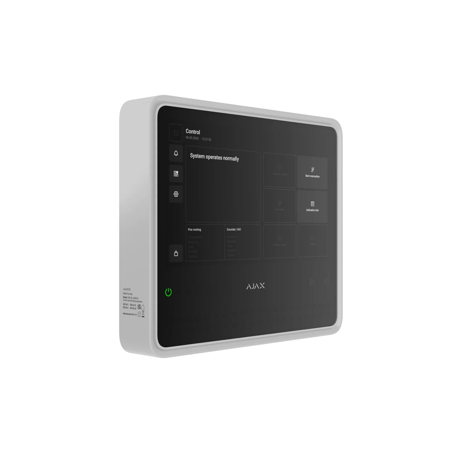 AJAX EN54 wireless hub